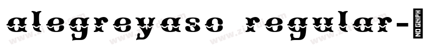 alegreyasc regular字体转换